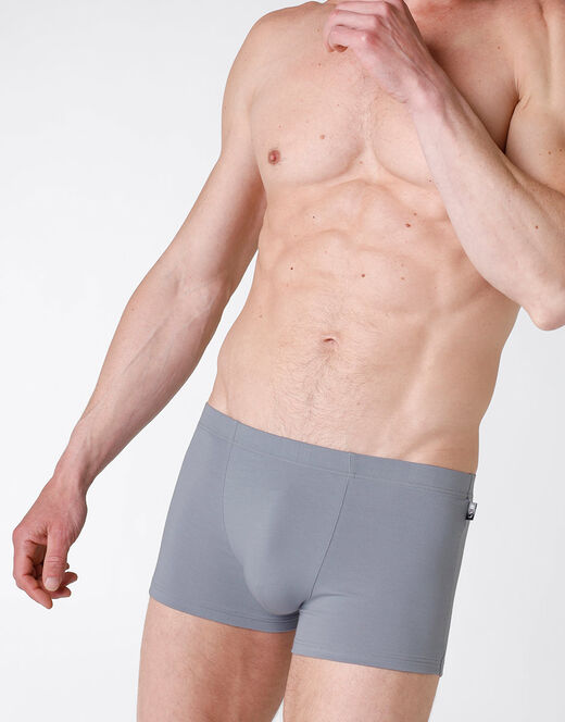 Boxer plain cotton modal in cotone e modal